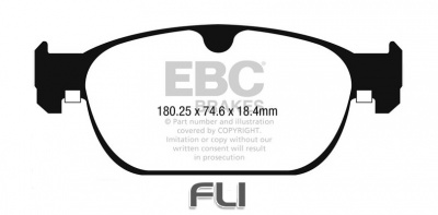 EBC DP62260 Greenstuff 4x4 Remblokken