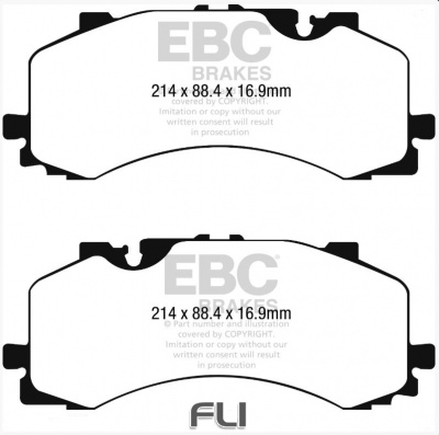 EBC DP62279 Greenstuff 4x4 Remblokken