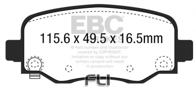 EBC DP63031 Greenstuff 4x4 Remblokken