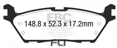 EBC DP63037 Greenstuff 4x4 Remblokken
