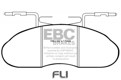 EBC DP633_2 standaard Remblokken