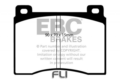 EBC DP634 standaard Remblokken