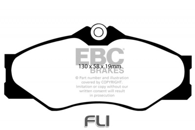 EBC DP654 standaard Remblokken