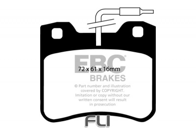 EBC DP656 standaard Remblokken