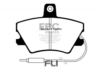 EBC DP668 standaard Remblokken