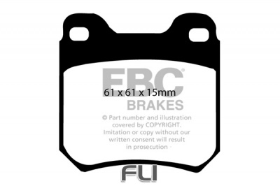 EBC DP675 standaard Remblokken