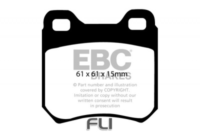 EBC DP676 standaard Remblokken