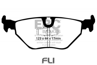 EBC DP690 standaard Remblokken
