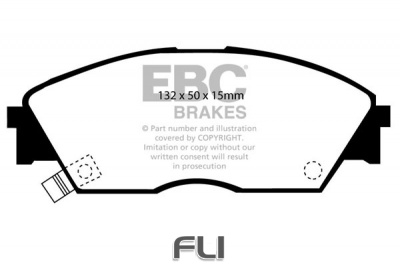 EBC DP706 standaard Remblokken
