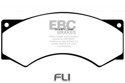 EBC DP715_2 standaard Remblokken