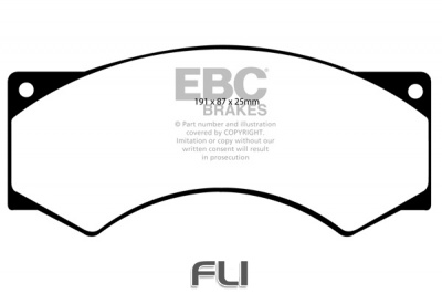 EBC DP715 standaard Remblokken
