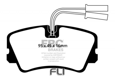 EBC DP717 standaard Remblokken
