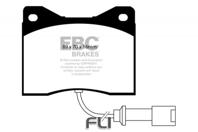 EBC DP753 standaard Remblokken