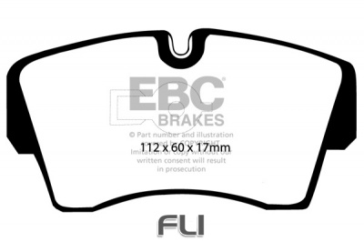 EBC DP754 standaard Remblokken