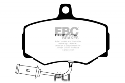 EBC DP756 standaard Remblokken