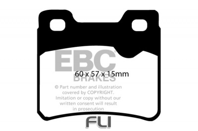 EBC DP761 standaard Remblokken