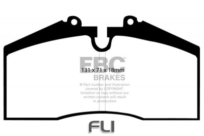 EBC DP767 standaard Remblokken