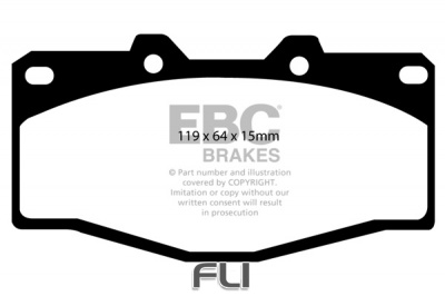 EBC DP797 standaard Remblokken