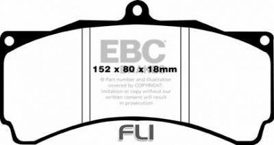 EBC DP8012RPX Track and Race Brakepads