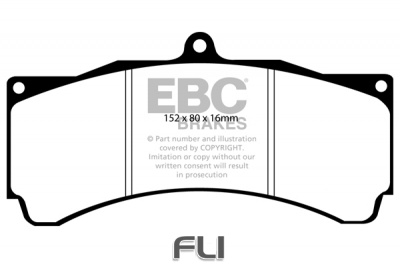 EBC DP8032RP1 Track and Race Brakepads