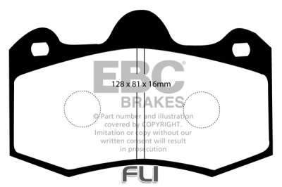 EBC DP8036RPX Track and Race Brakepads
