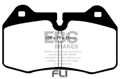 EBC DP81032RPX Track and Race Brakepads