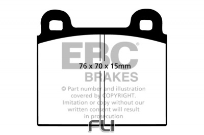 EBC DP8103RP1 Track and Race Brakepads