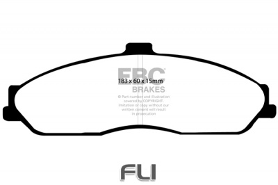 EBC DP81162RPX Track and Race Brakepads