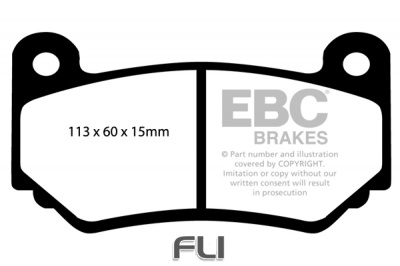 EBC DP81377RPX Track and Race Brakepads