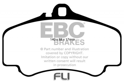 EBC DP81454RP1 Track and Race Brakepads