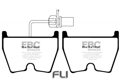 EBC DP81513RP1 Track and Race Brakepads
