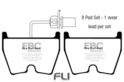EBC DP81513RPX Track and Race Brakepads