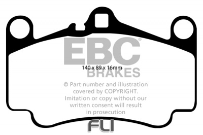 EBC DP81515RP1 Track and Race Brakepads