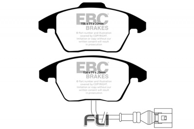 EBC DP81517RPX Track and Race Brakepads