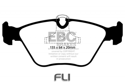 EBC DP81552RPX Track and Race Brakepads