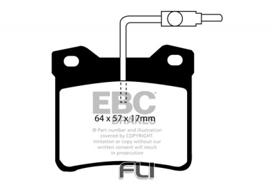 EBC DP816 standaard Remblokken