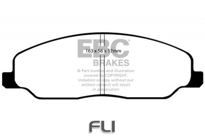 EBC DP81740RPX Track and Race Brakepads