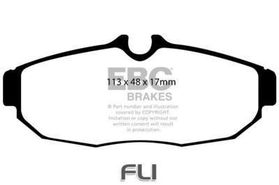 EBC DP81741RP1 Track and Race Brakepads