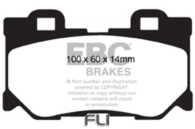 EBC DP81824RPX Track and Race Brakepads