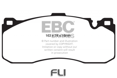 EBC DP81995RP1 Track and Race Brakepads