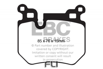 EBC DP81996RP1 Track and Race Brakepads