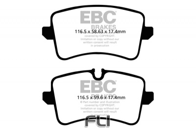EBC DP82082RP1 Track and Race Brakepads