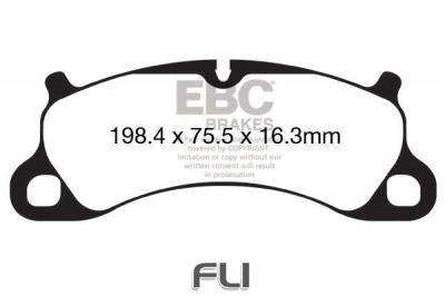 EBC DP82144RP1 Track and Race Brakepads