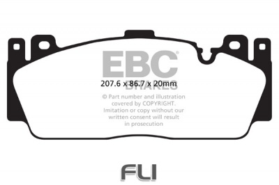 EBC DP82148RP1 Track and Race Brakepads