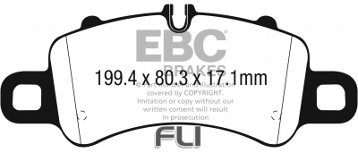 EBC DP82307RPX Track and Race Brakepads