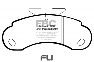 EBC DP832_2 standaard Remblokken