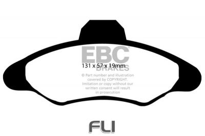 EBC DP837 standaard Remblokken