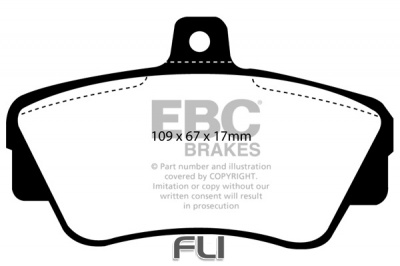 EBC DP838 standaard Remblokken
