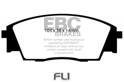 EBC DP840 standaard Remblokken