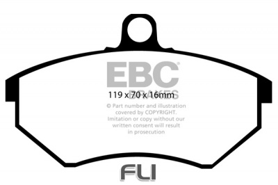 EBC DP841 standaard Remblokken